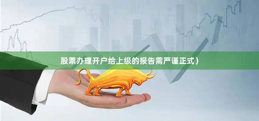 股票办理开户给上级的报告需严谨正式）